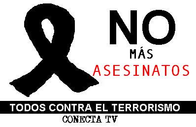 ¡TERRORISMO NUNCA MÁS!